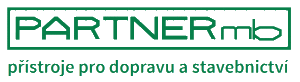 Logo společnosti Partner mb s.r.o. – přístroje pro dopravu a stavebnictví.