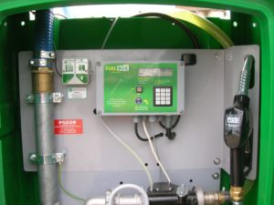 Výdejní zařízení Fuelbox je komplexním přístrojem pro výdej, záznam provzních parametrů a aochranu nafty před zcizením.